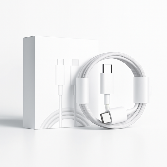 USB-C to Lightning cable &amp; USB-C to USB-C
