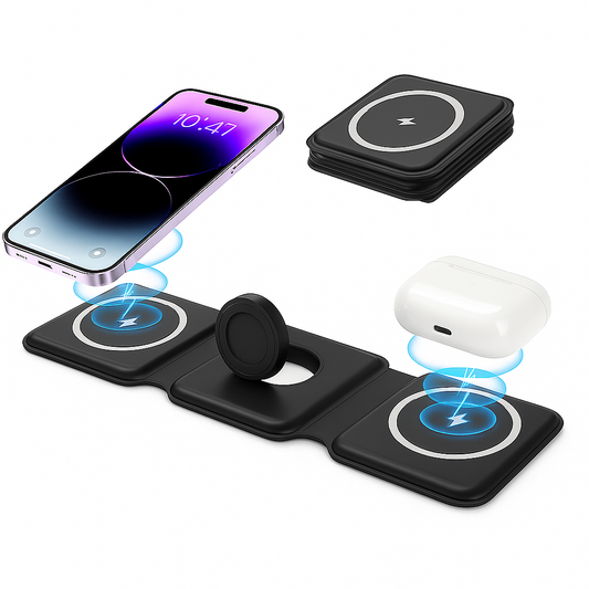 3-in-1 Wireless Folding Charger