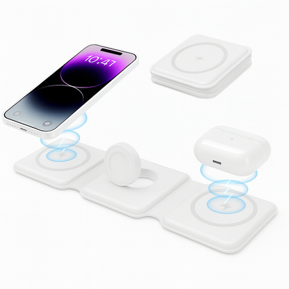3-in-1 Wireless Folding Charger