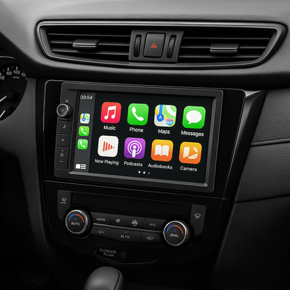 Auto inbouw dashboard display