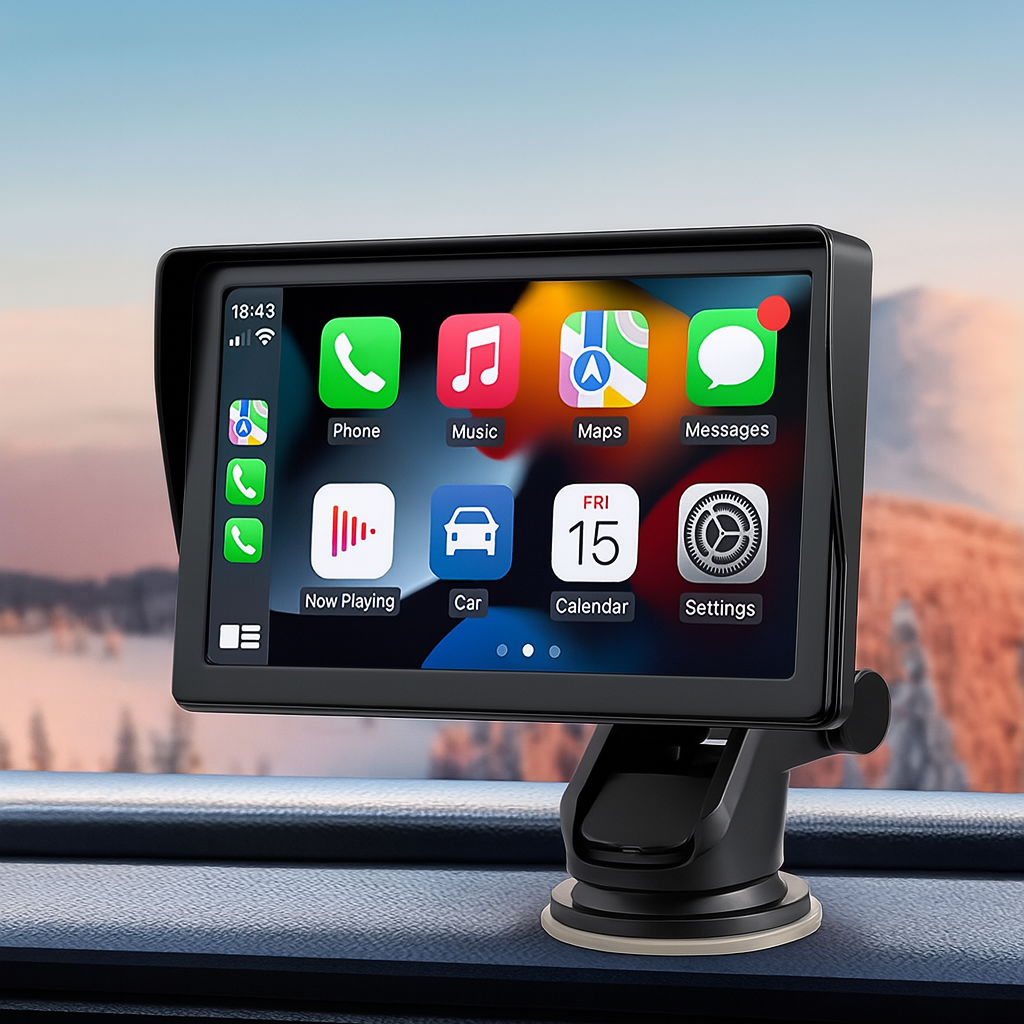 Slim 7" Auto Multimedia Systeem
